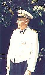 Angelo Hesnard en uniforme de parade