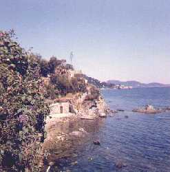 Vue de la troisi&egrave;me terrasse vers les Palmiers - Photo: Marzina